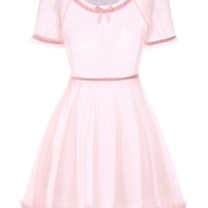 1960s Puff Mesh Tutu Pajama Set