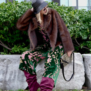 Green 1930s Velvet Vintage Jumpsuit